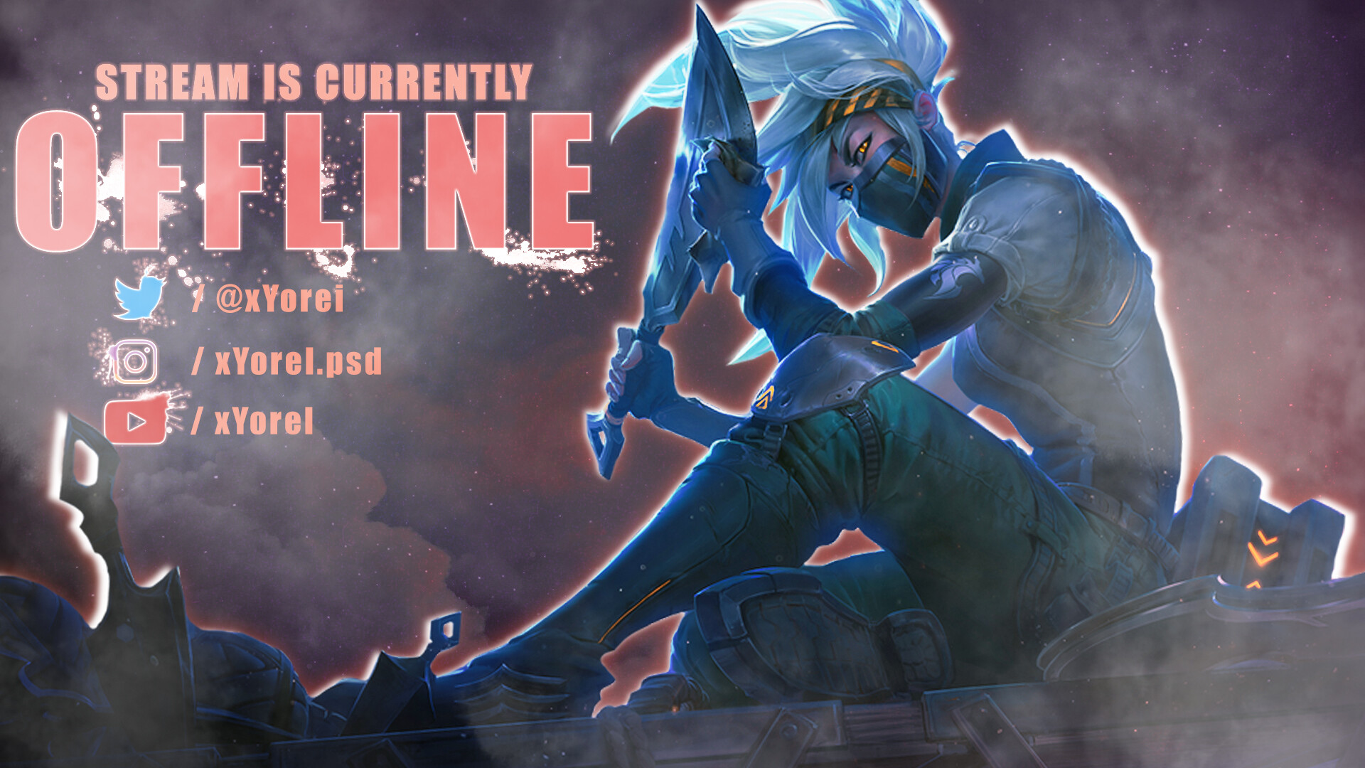 Artstation Offline Screen Xyorel Twitch Leroy Hannig