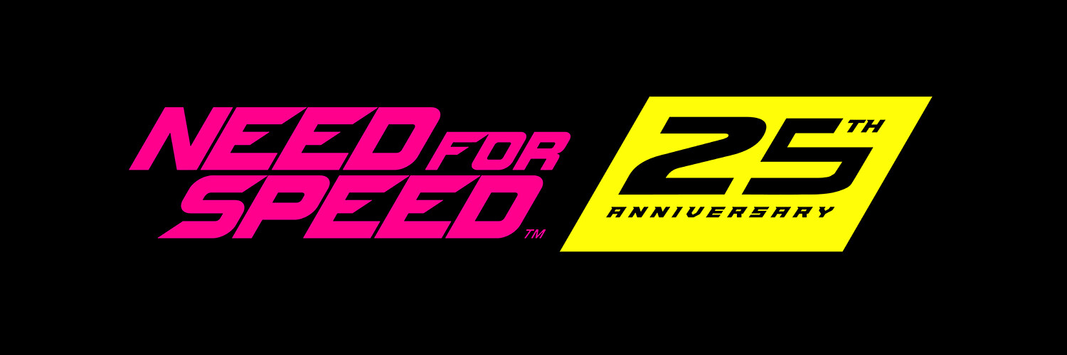 Need for Speed 25th Anniversary (NFS No Limits typeface)