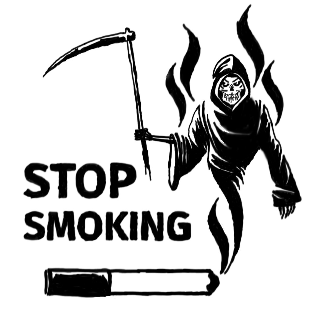 drawing of no smoking of cigarette for kids | artistica - YouTube