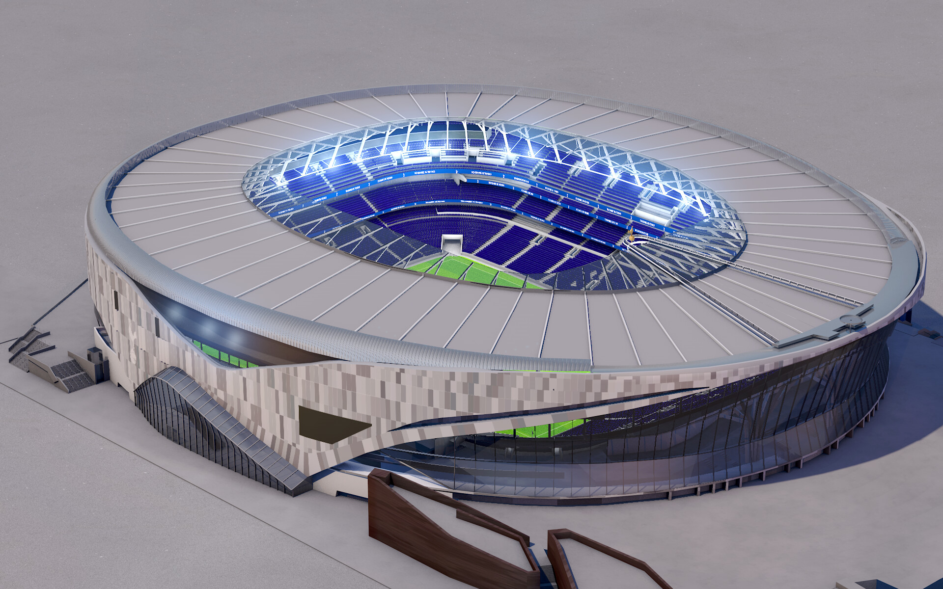 Artstation Spurs New Stadium Steve Latibeaudiere