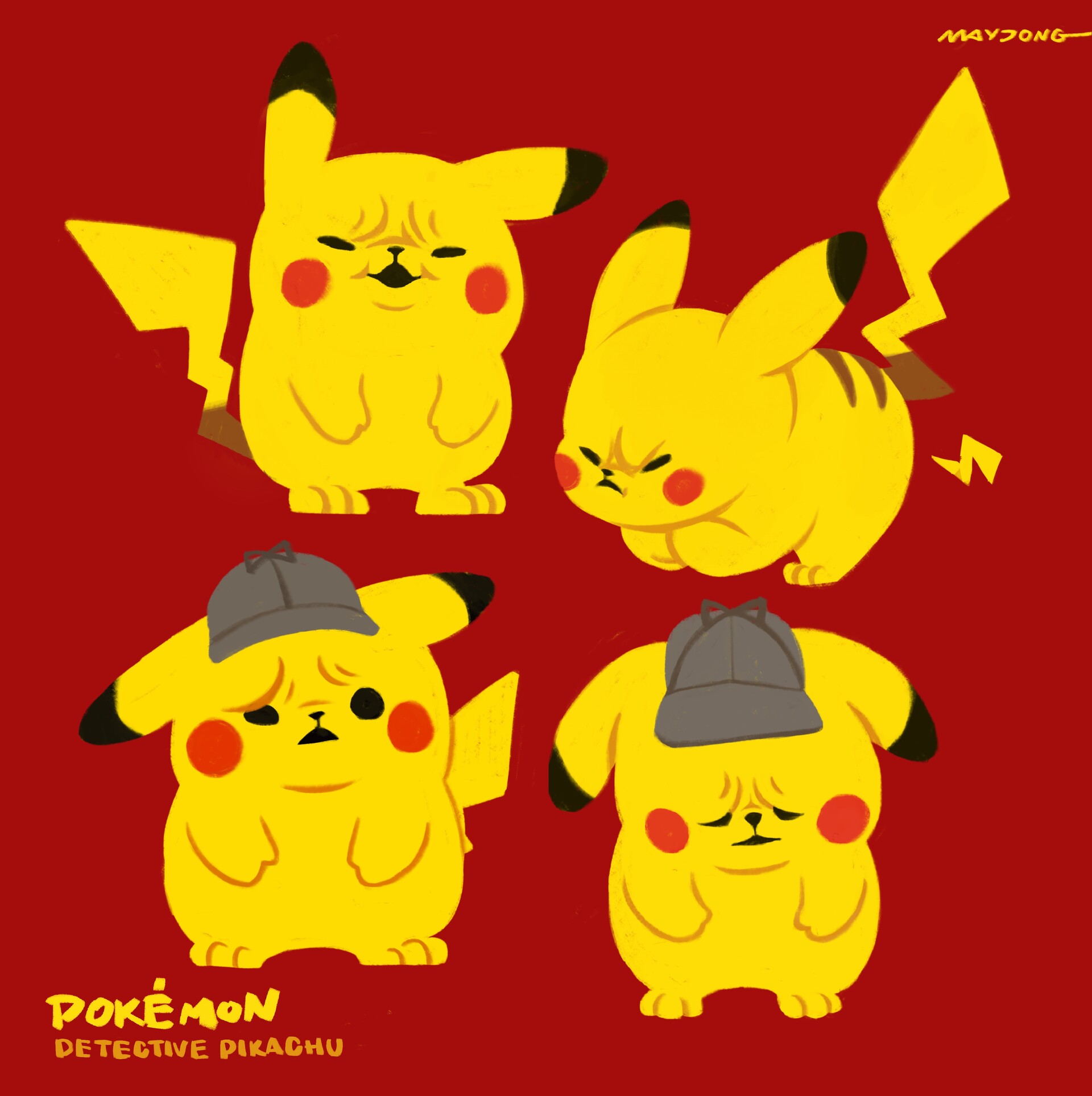 Pokemon XY&Z Gang (Sketch) DetectivePikachu7777 - Illustrations