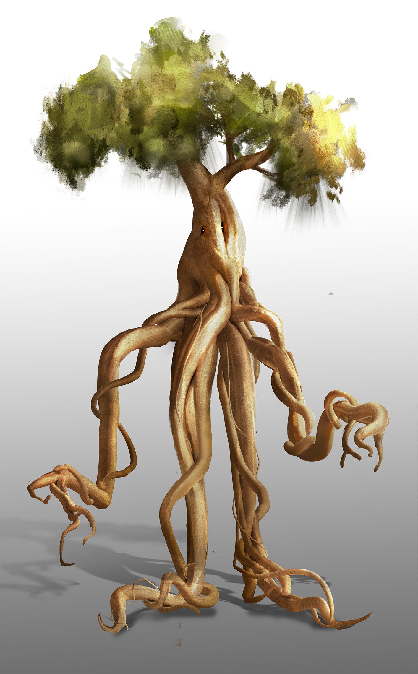 ArtStation - Tree Creature Concept