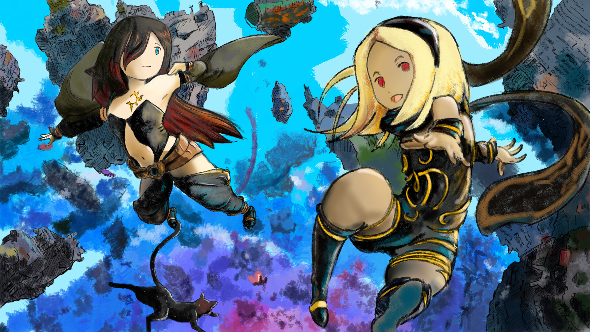 Artstation Gravity Rush Wallpaper Daniel Uribe