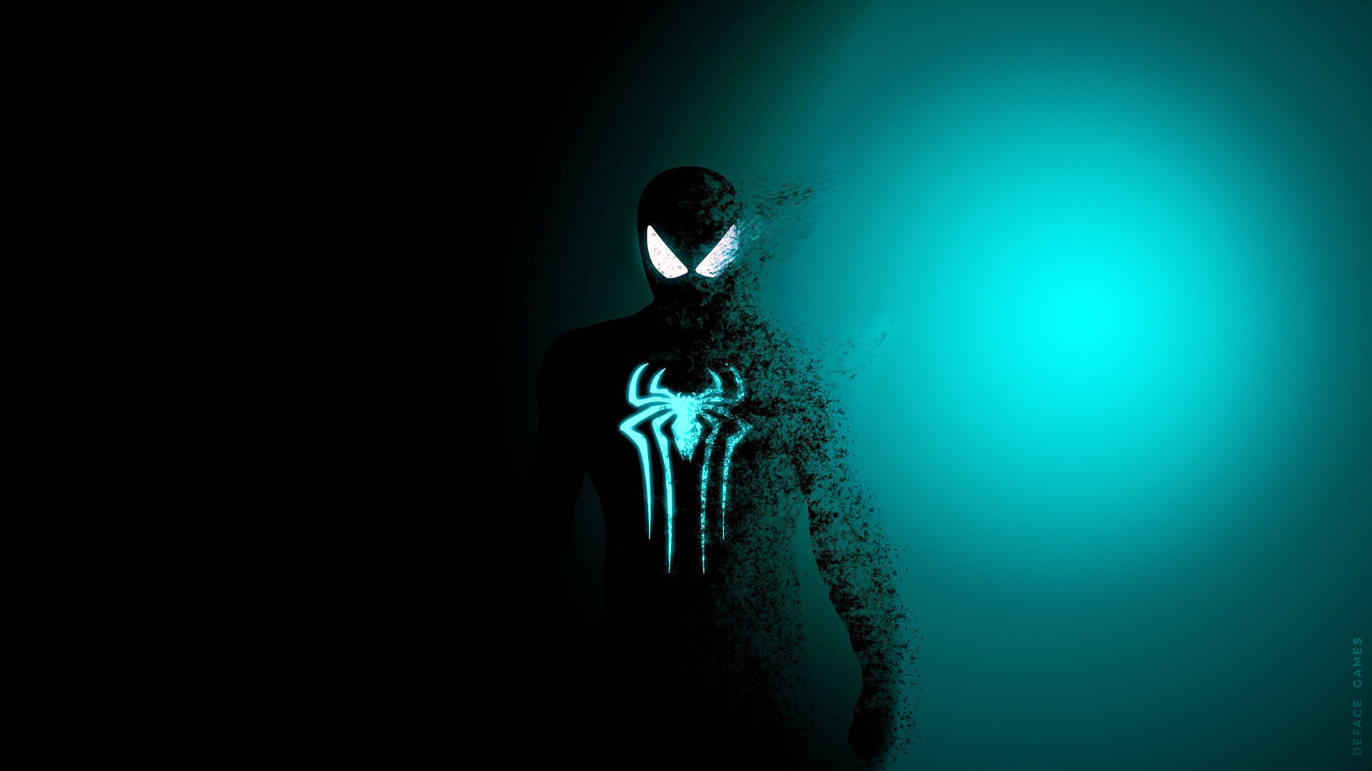 ArtStation - Spiderman Glow Dark Wallpapers