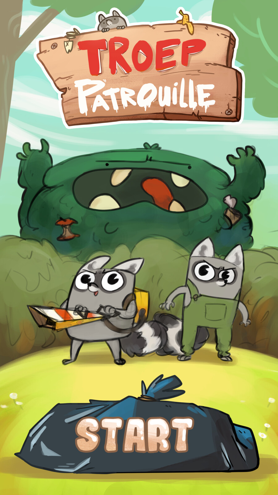 start screen