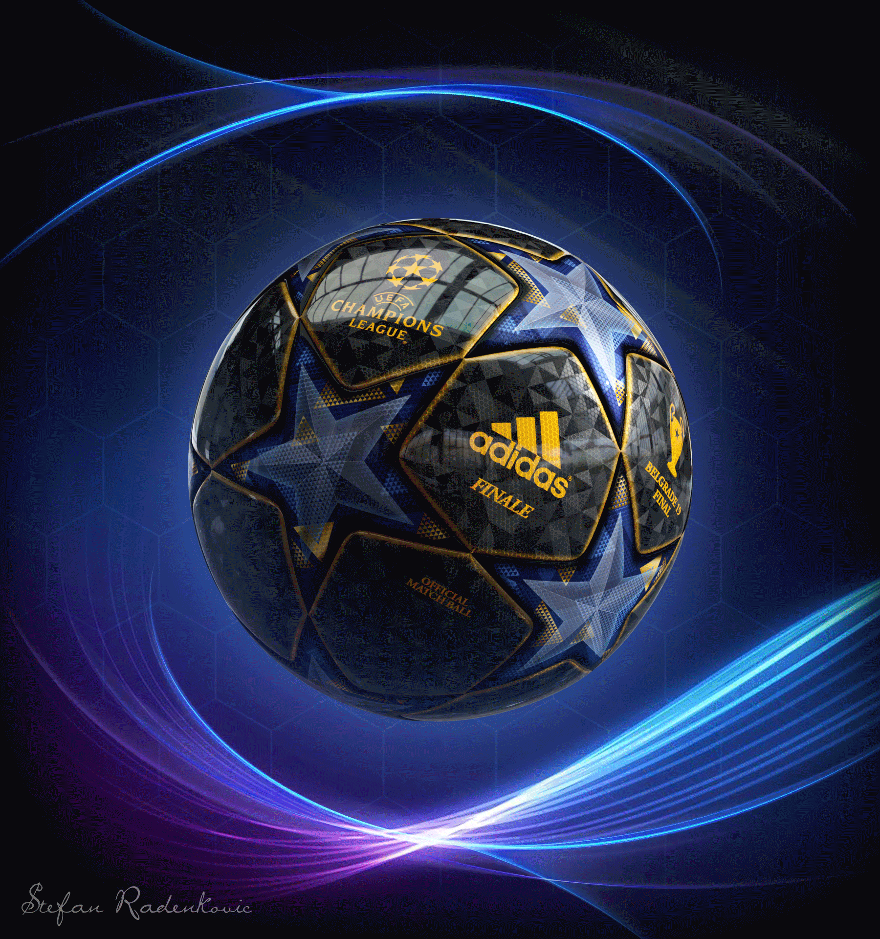 original uefa champions league ball