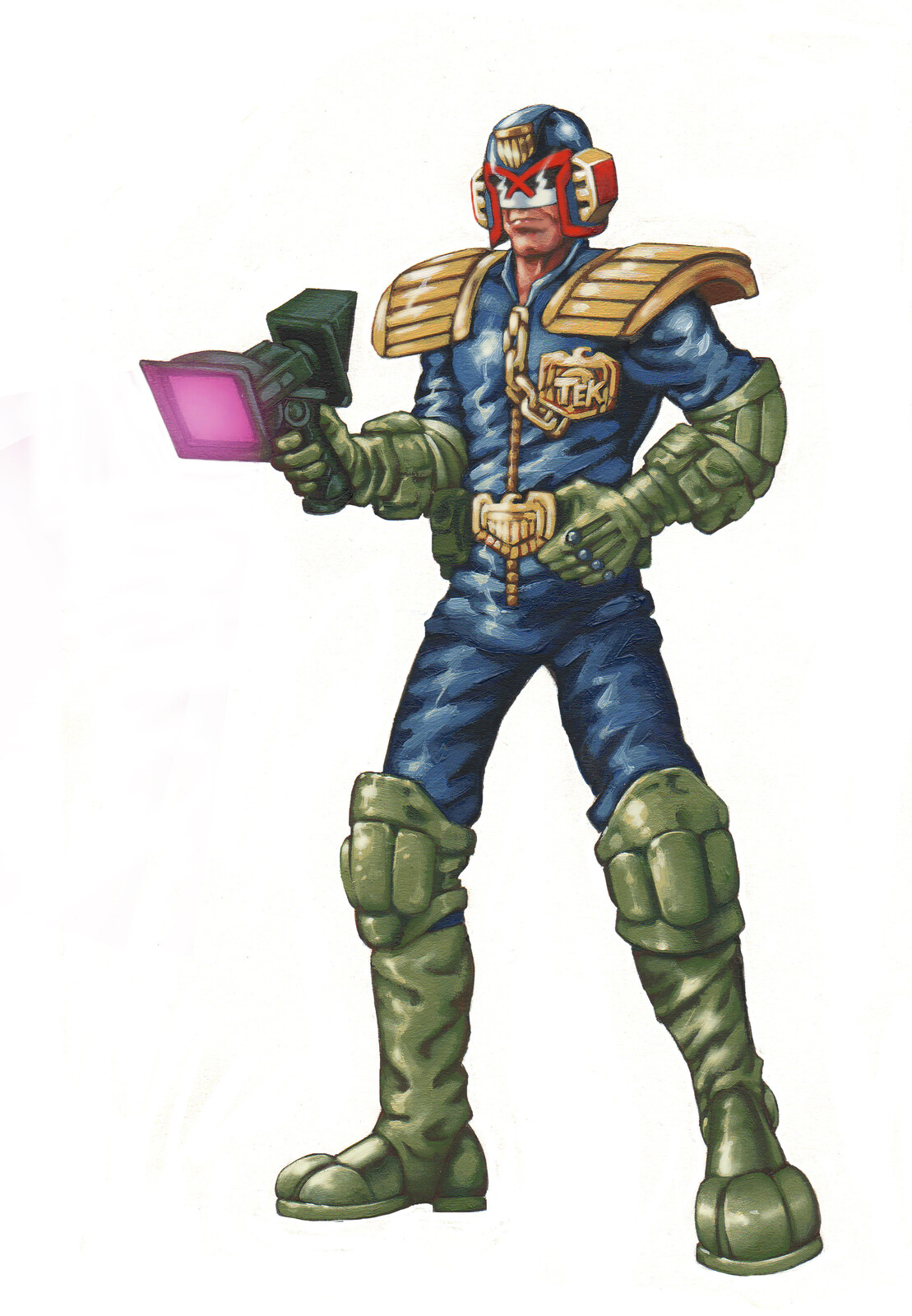 Character design
Judge Dredd, Mongoose Publishing