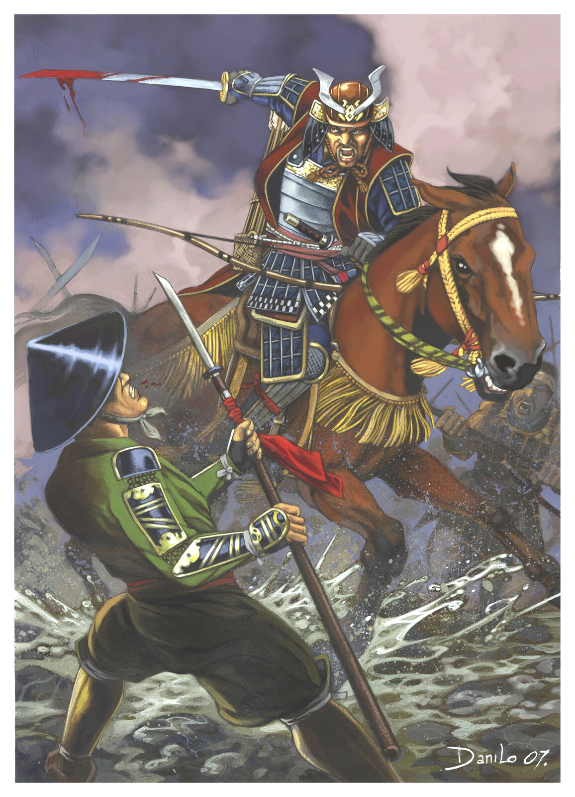 Yamauchi Kazutoyo.
Samurai, Ediciones Salo.