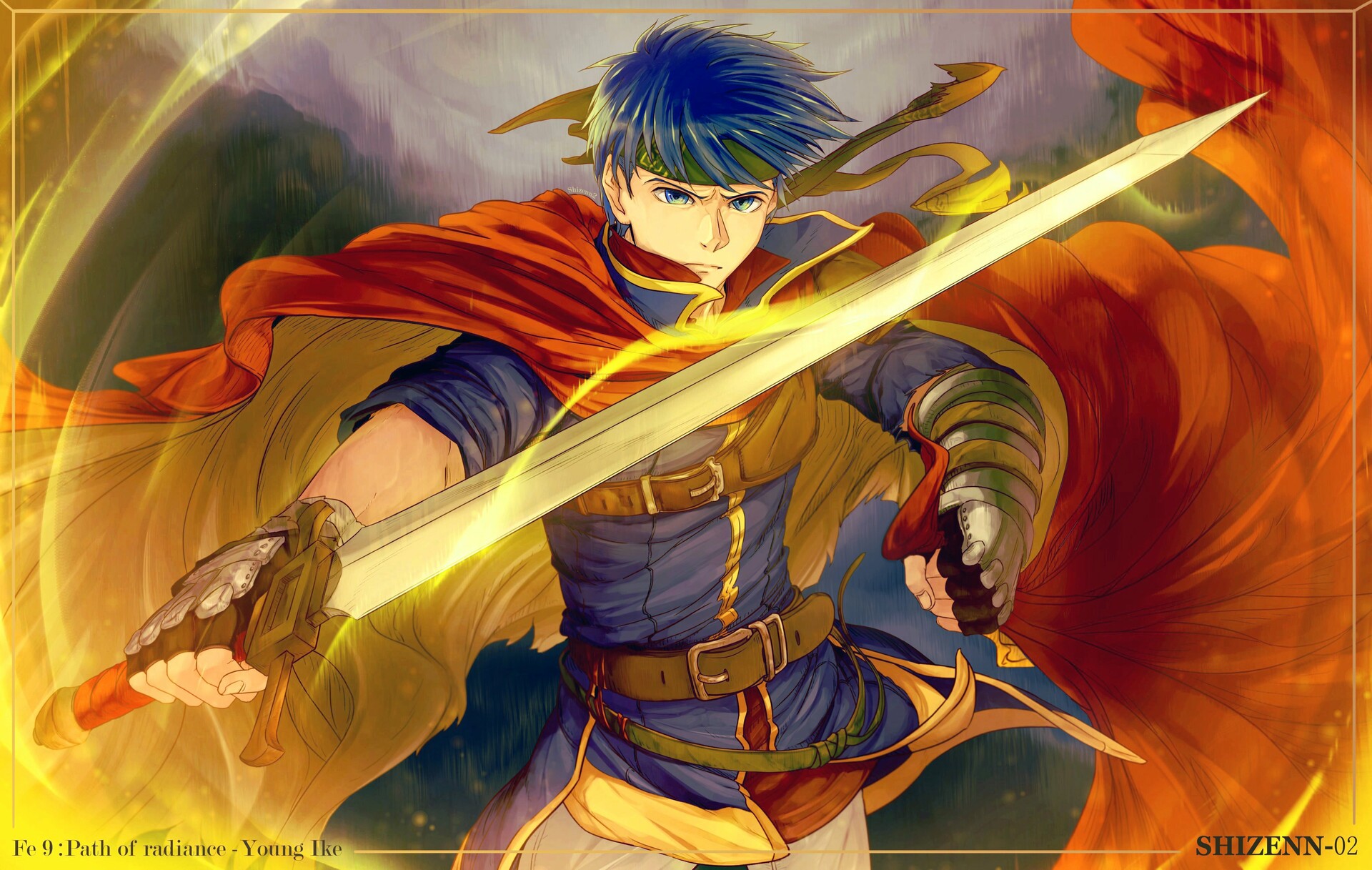 ArtStation Young Ike Mercenery ArtStation Young Ike Mercenery