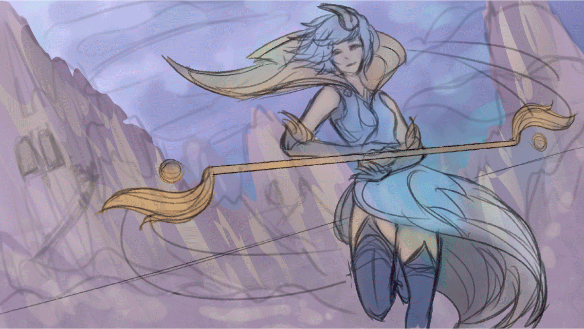 elementalist lux air erai violett