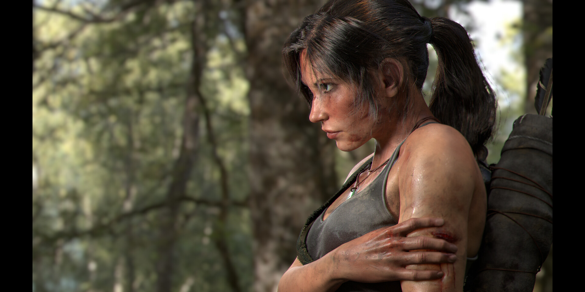 artstation a recreation of lara croft joseph liu