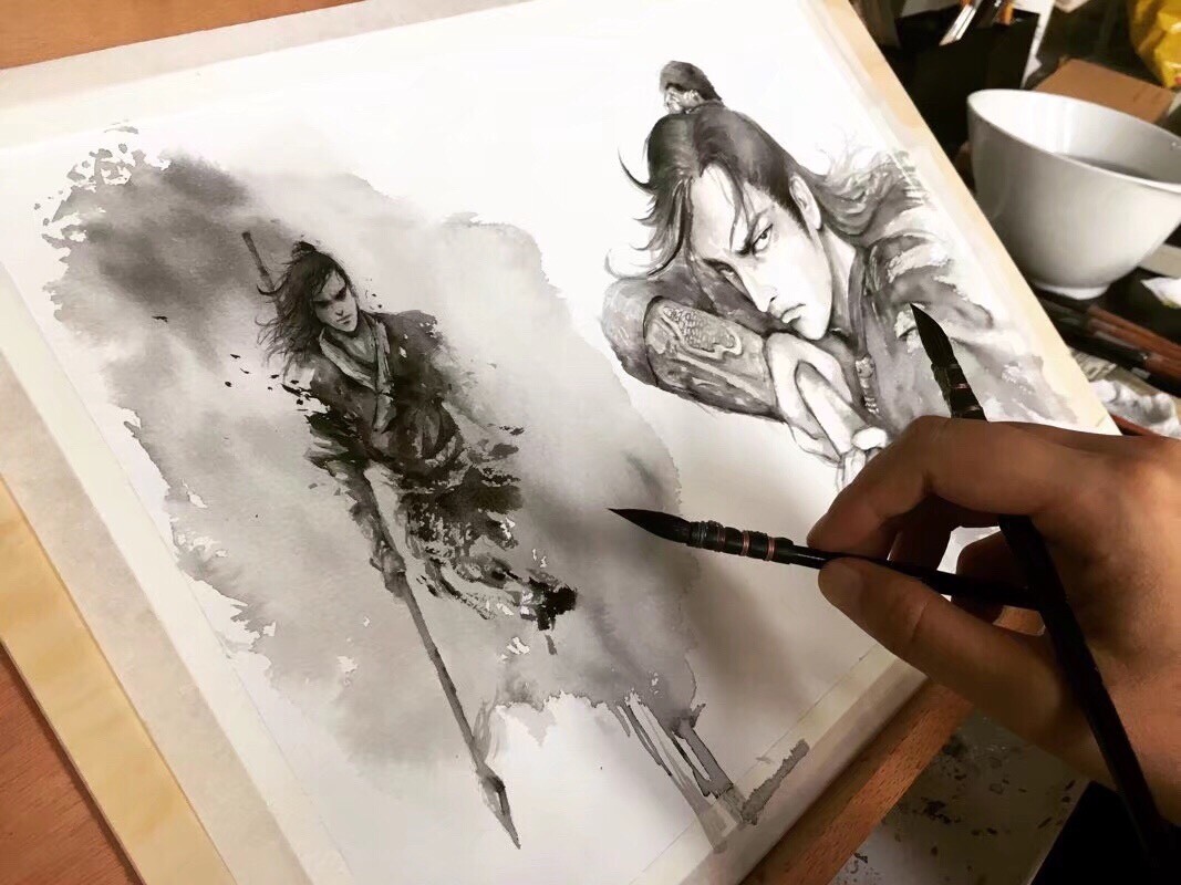 ArtStation - Ink sketch