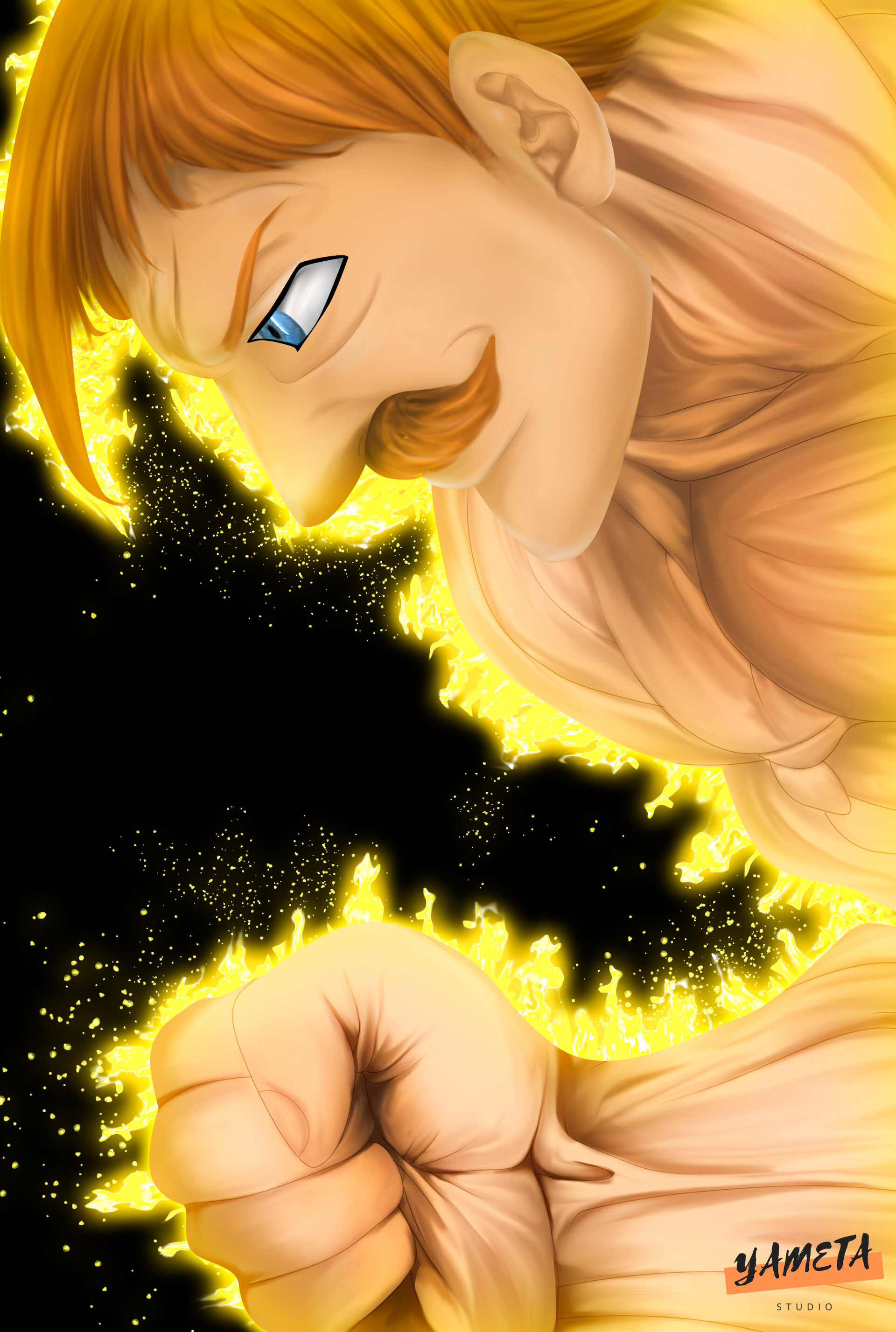 Artstation Nanatsu No Taizai 322 The Strongest Arrives Yameta