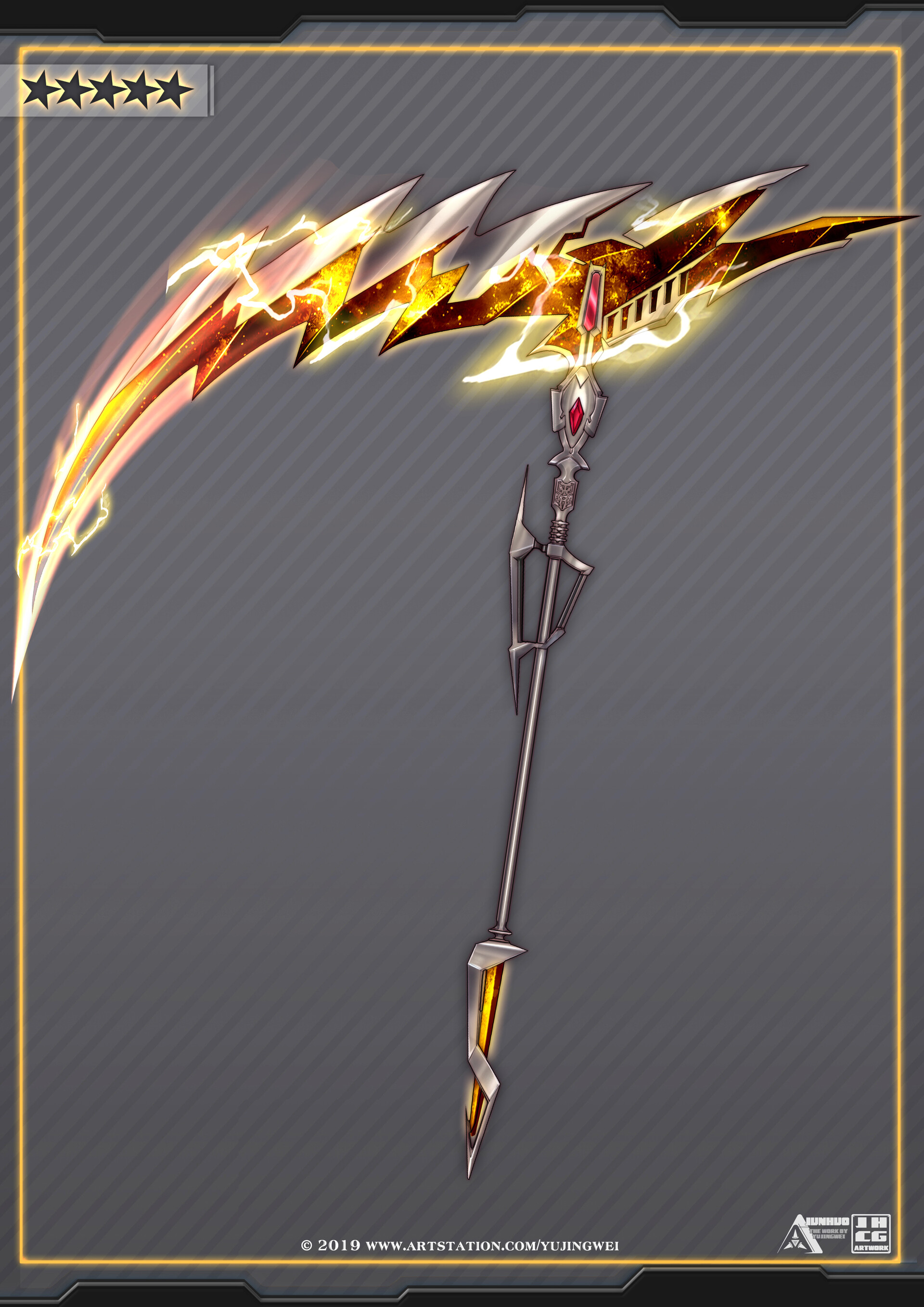 Yu Jingwei 武器概念设计 Yu Jingwei 武器概念设计