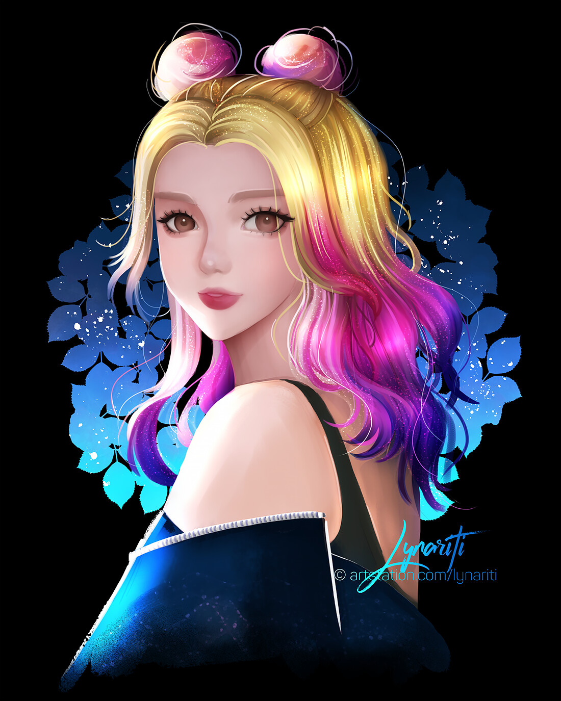 Draw anime or chibi icon for your profile picture by Geramine | Fiverr