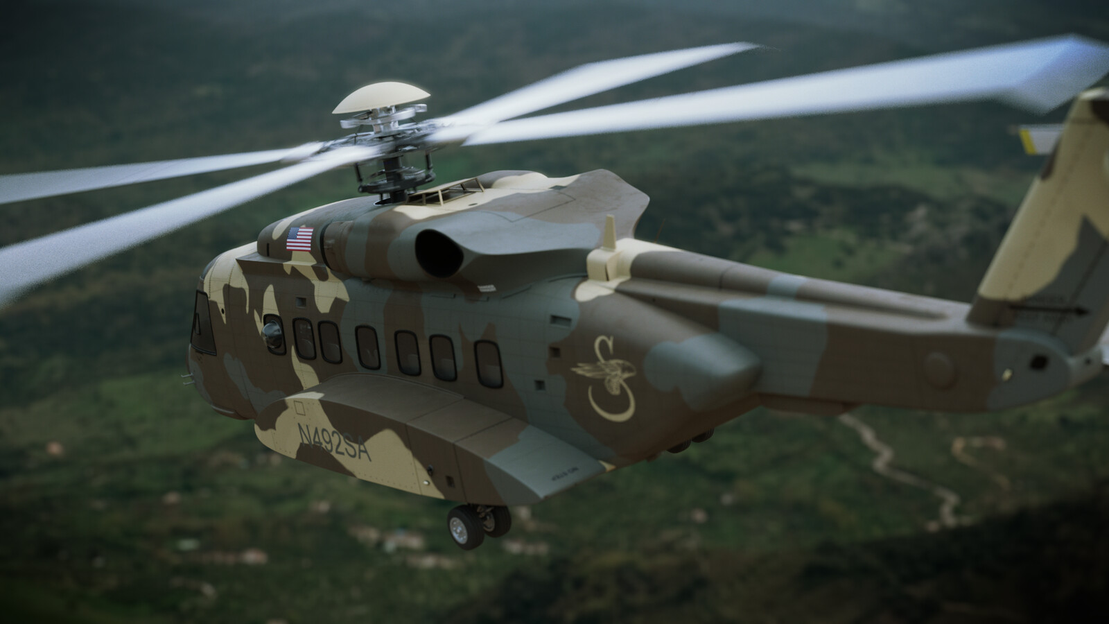 Base model and Textures provided, little model cleanup, Shader recreation, Texture cleanup, Render, Composite.