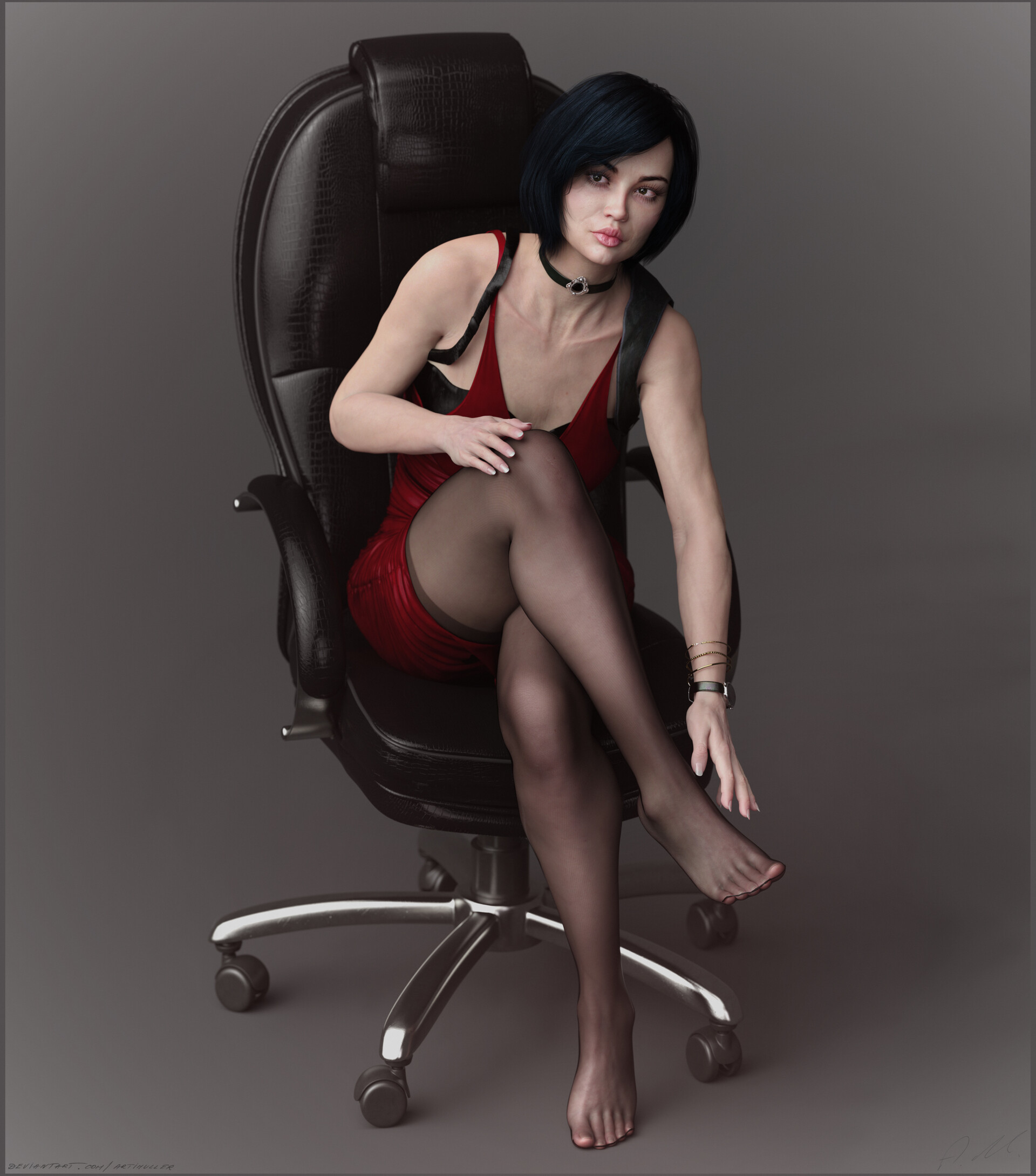 ArtStation - Resident Evil - Ada Wong render