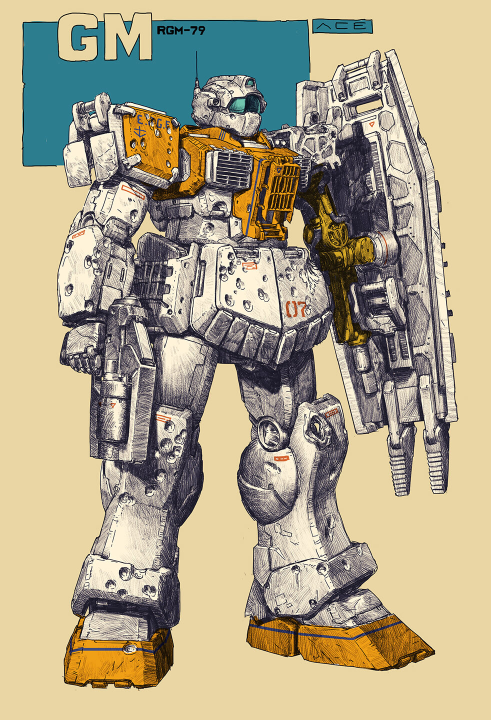 ArtStation - 高达同人图