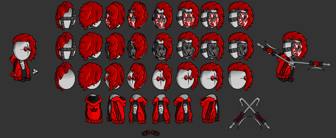 ArtStation - Moxo Sprite Sheet