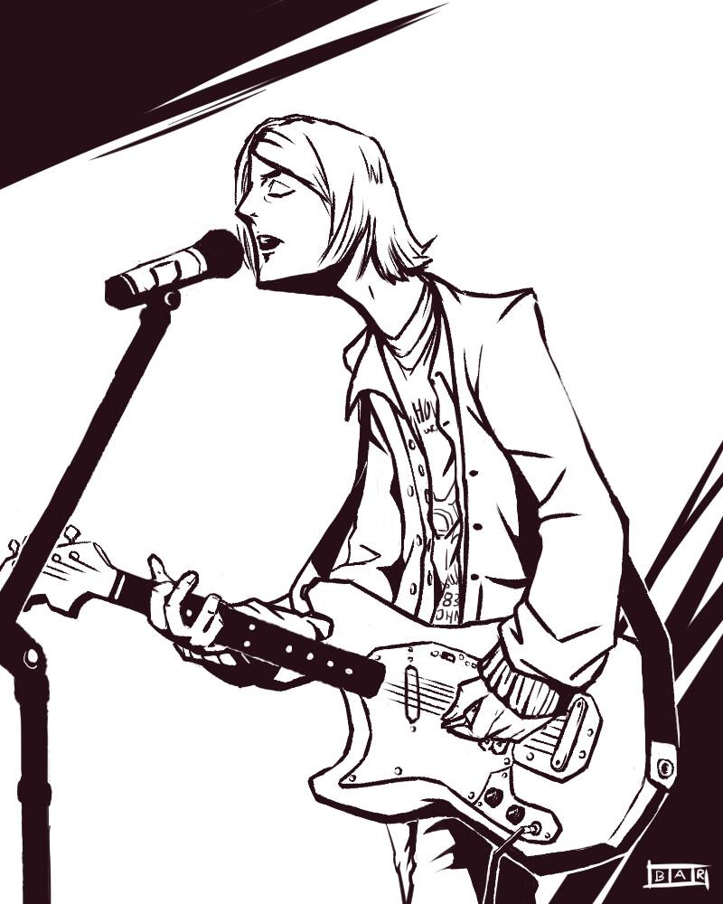 Kurt Cobain Anime Wallpapers  Wallpaper Cave