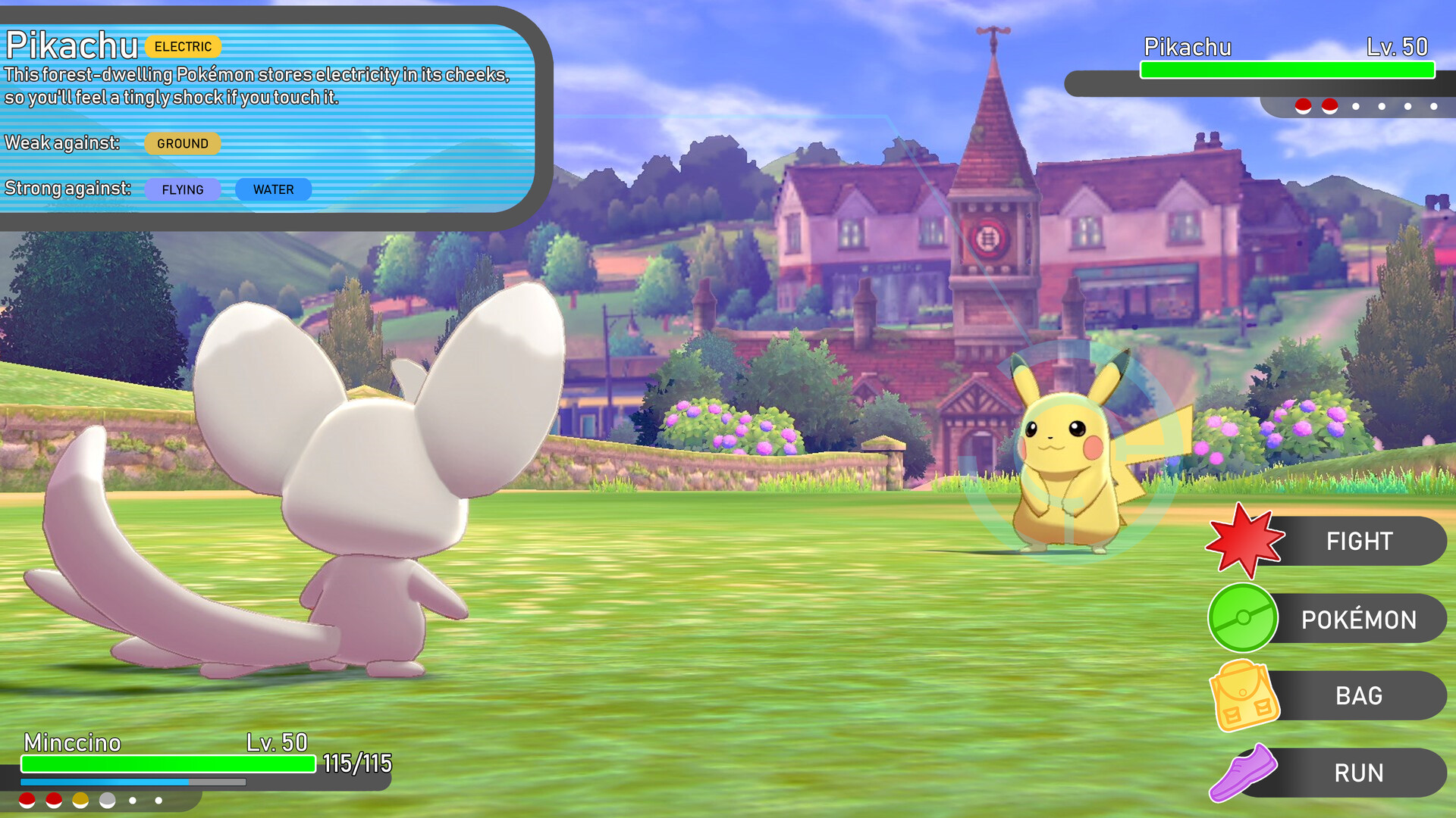 PLDH on X: Pokémon Sword and Shield PC interface, seen when