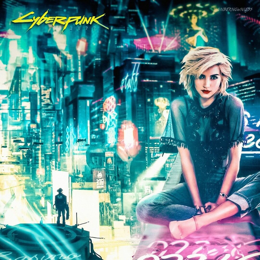 Artstation Cyberpunk 2077 Digital Art Guys Ana De Armas