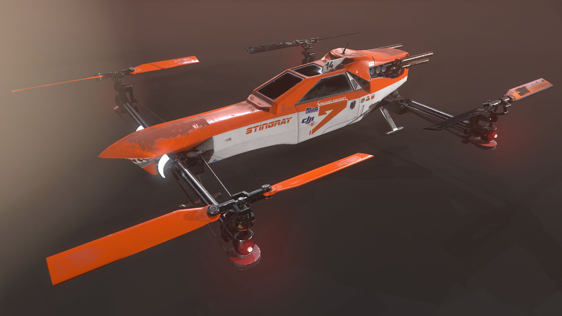 ArtStation Canyon Racer Realtime