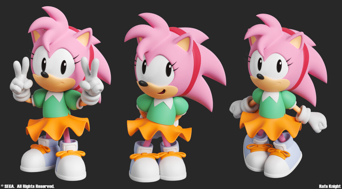 Rafa Knight - Sonic The Hedgehog Toy Assets pt.1