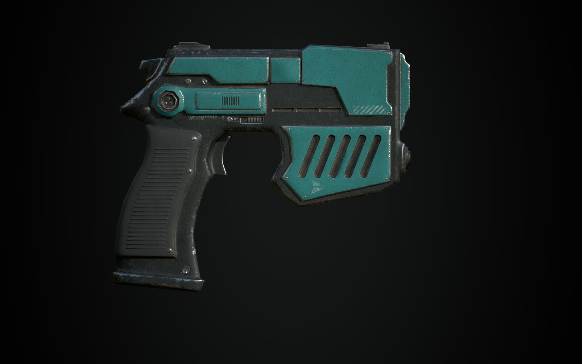 ArtStation - Sci Fi Pistol