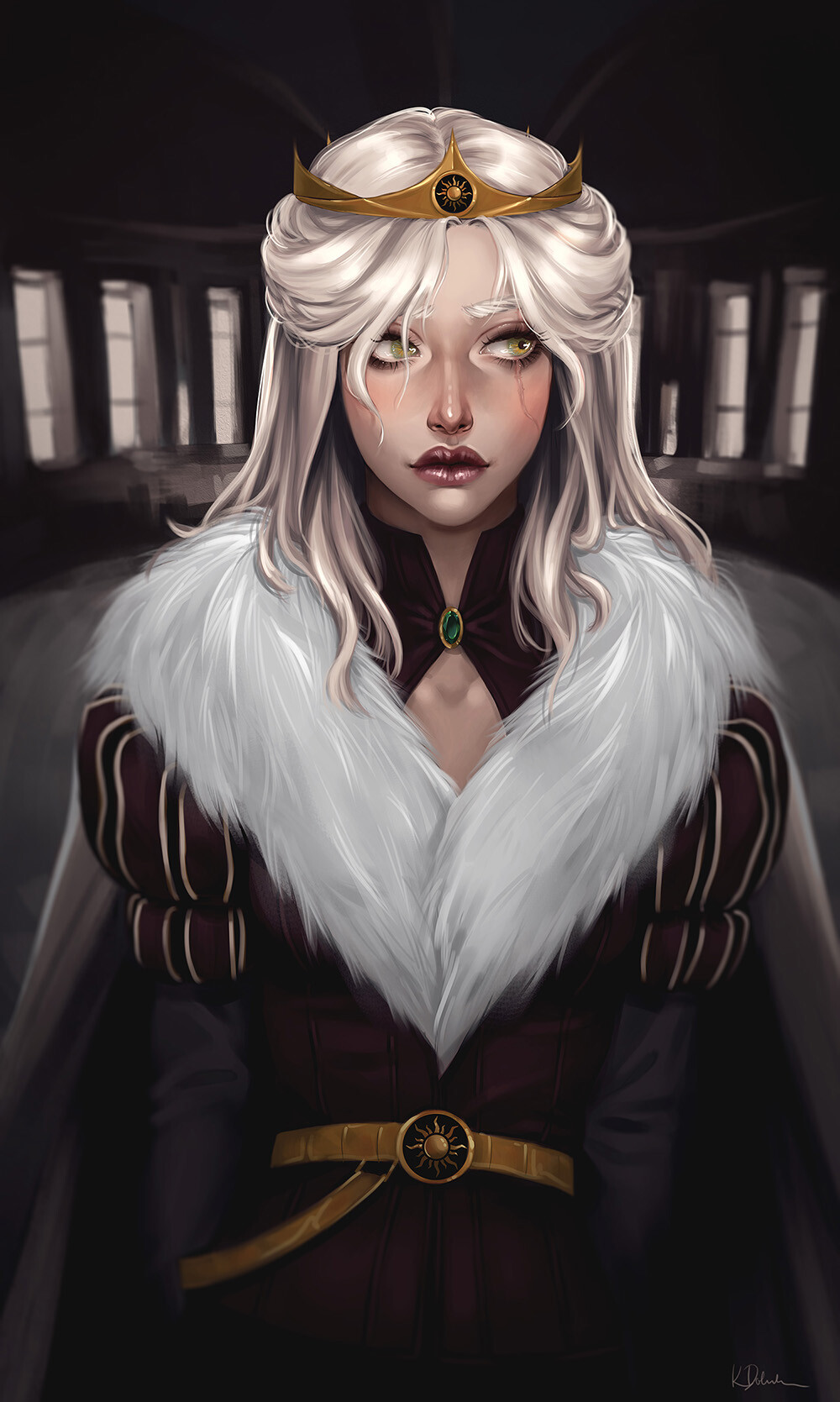 ArtStation - Empress Cirilla Fiona Elen Riannon