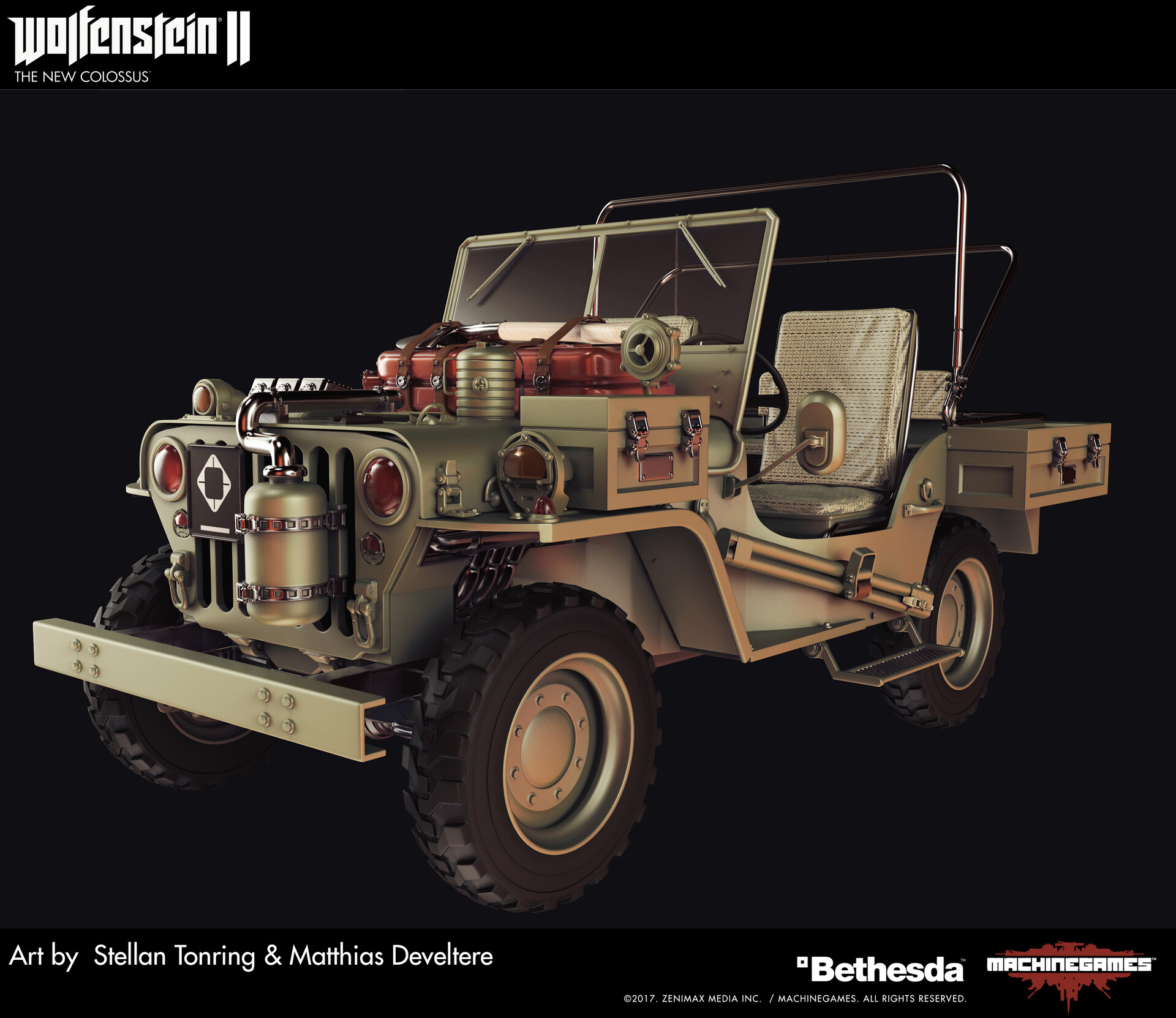 Wolfenstein 2: Allied Vehicles.