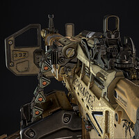 Artstation Call Of Duty Black Ops 3 Hvk 30 Ar Caleb Turner