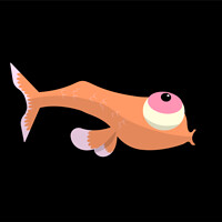 Artstation Big Puffer Fish Illustrator After Effects Animation