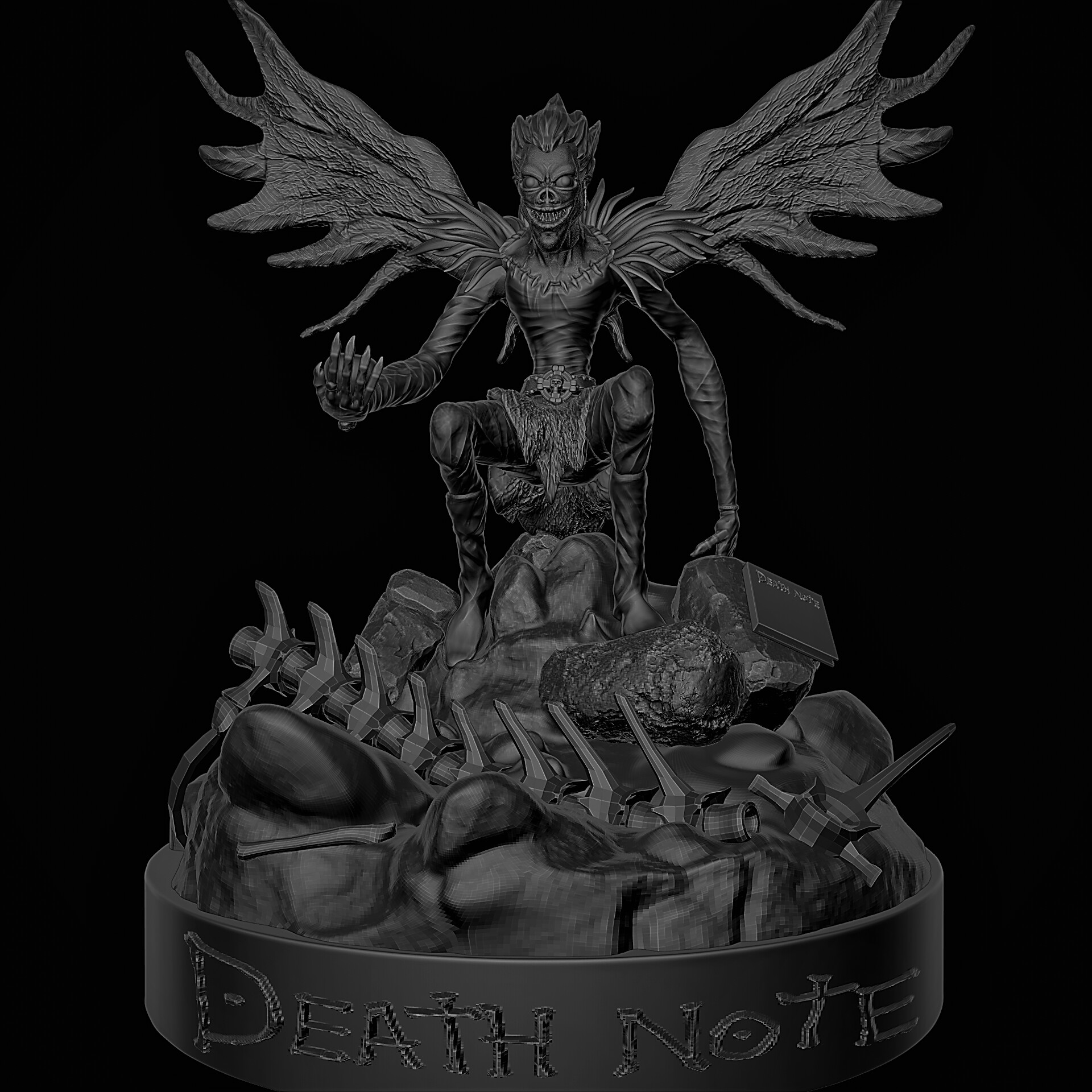 Artstation Ryuk Mario Anthony