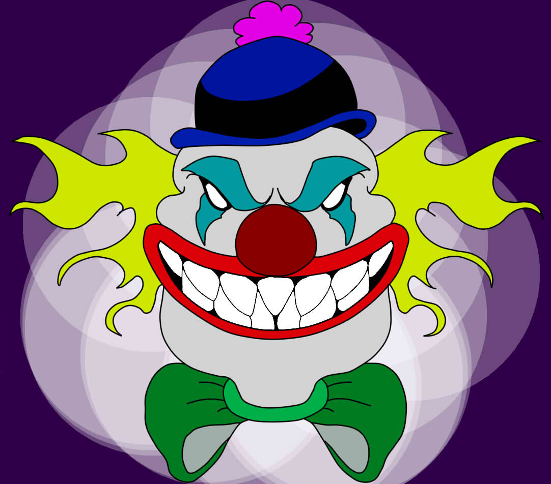 How To Draw A Scary Clown Easy