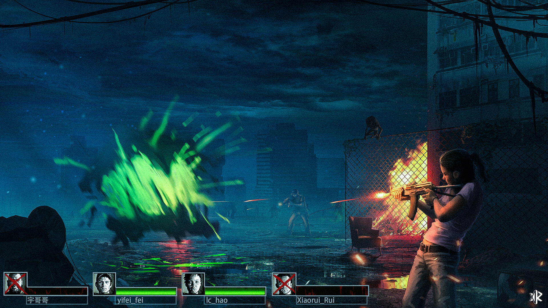 Artstation Left 4 Dead 2 Fanart Xiaorui Rui