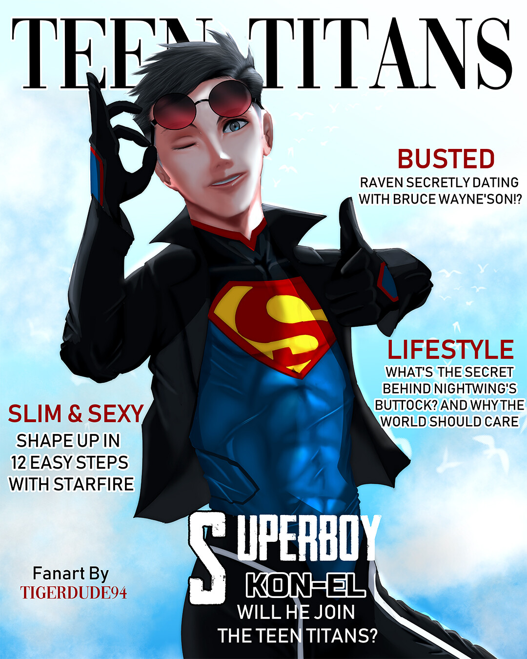 ArtStation - Superboy (Conner Kent)