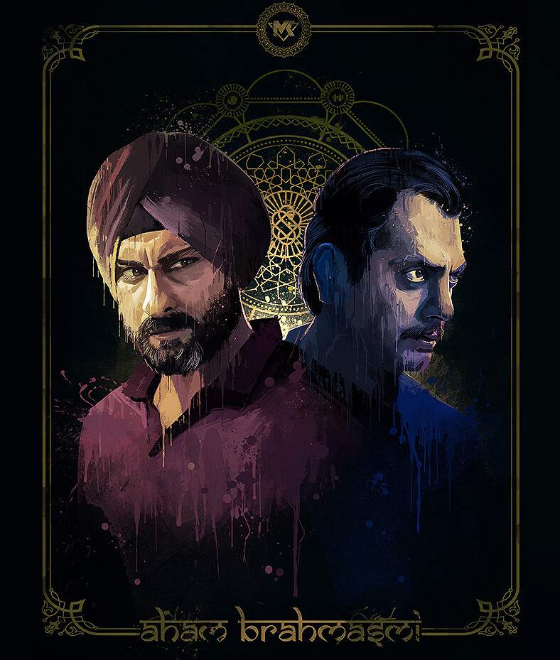 Artstation Sacred Games Poster Splashpaint Mayank Kumarr High resolution tv poster (#1 of 20) for sacred games. artstation sacred games poster