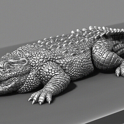 Spuke 3d crocodile