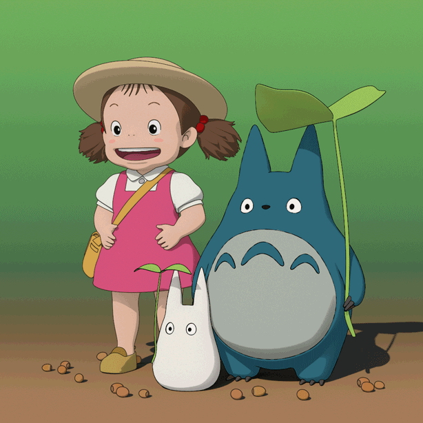 Artstation Mei Totoro Toon Version Artstation Mei Totoro Toon Version