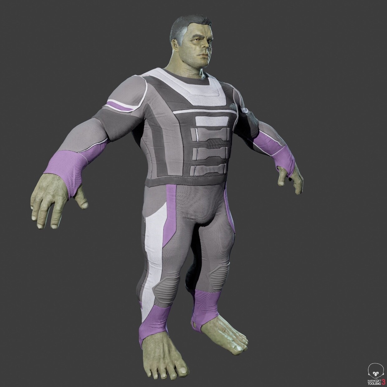 Artstation Professor Hulk Avengers Endgame Dwayne
