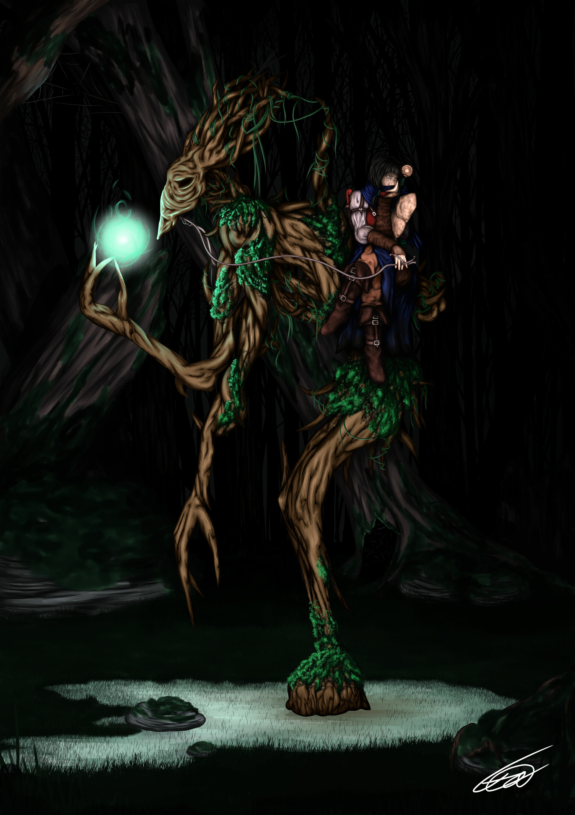 ArtStation - Druid rider