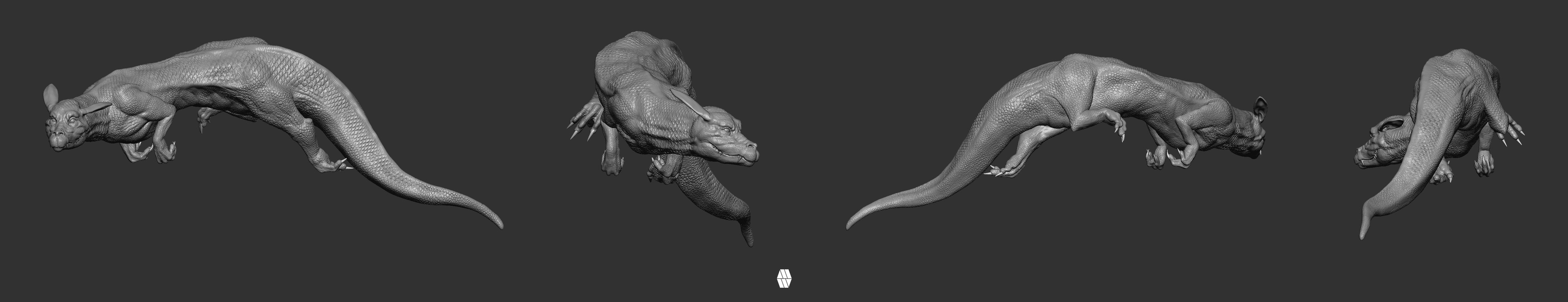 Highpoly Character Sheet Zbrush  (no fur)