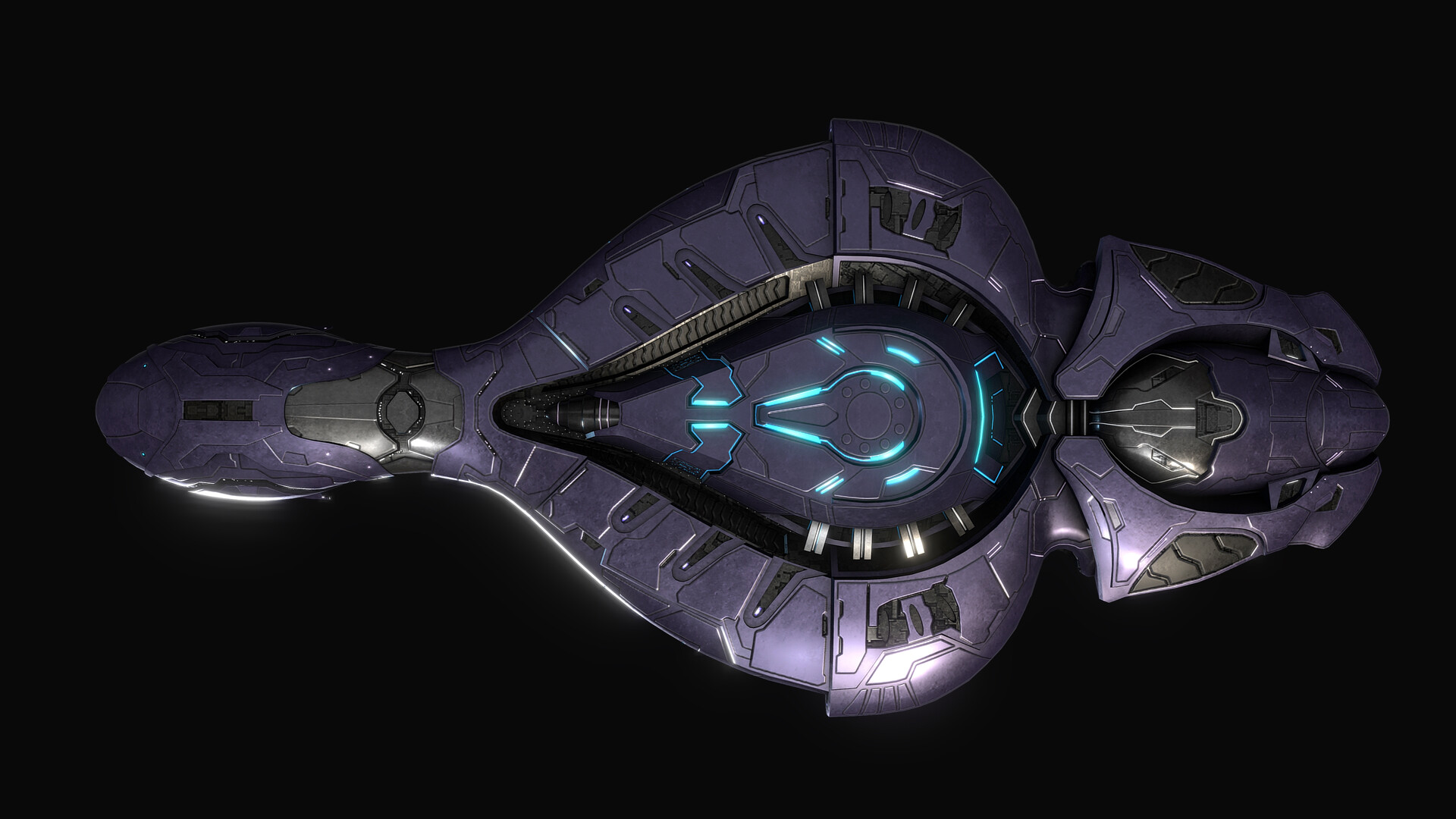 ArtStation - Sins of the Prophets: CCS-class battlecruiser, image size:1920x1080