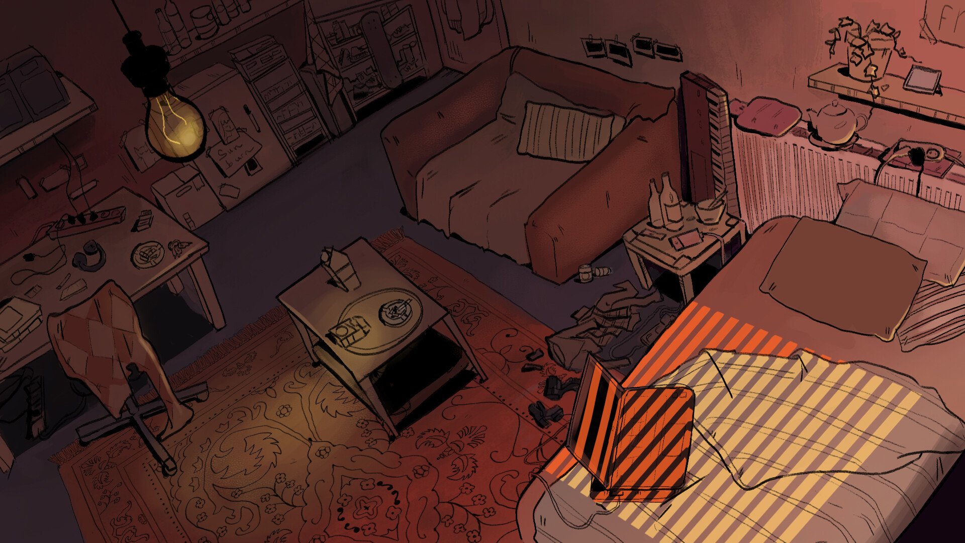 Artstation Graduation Project Animation Backgrounds Set 1