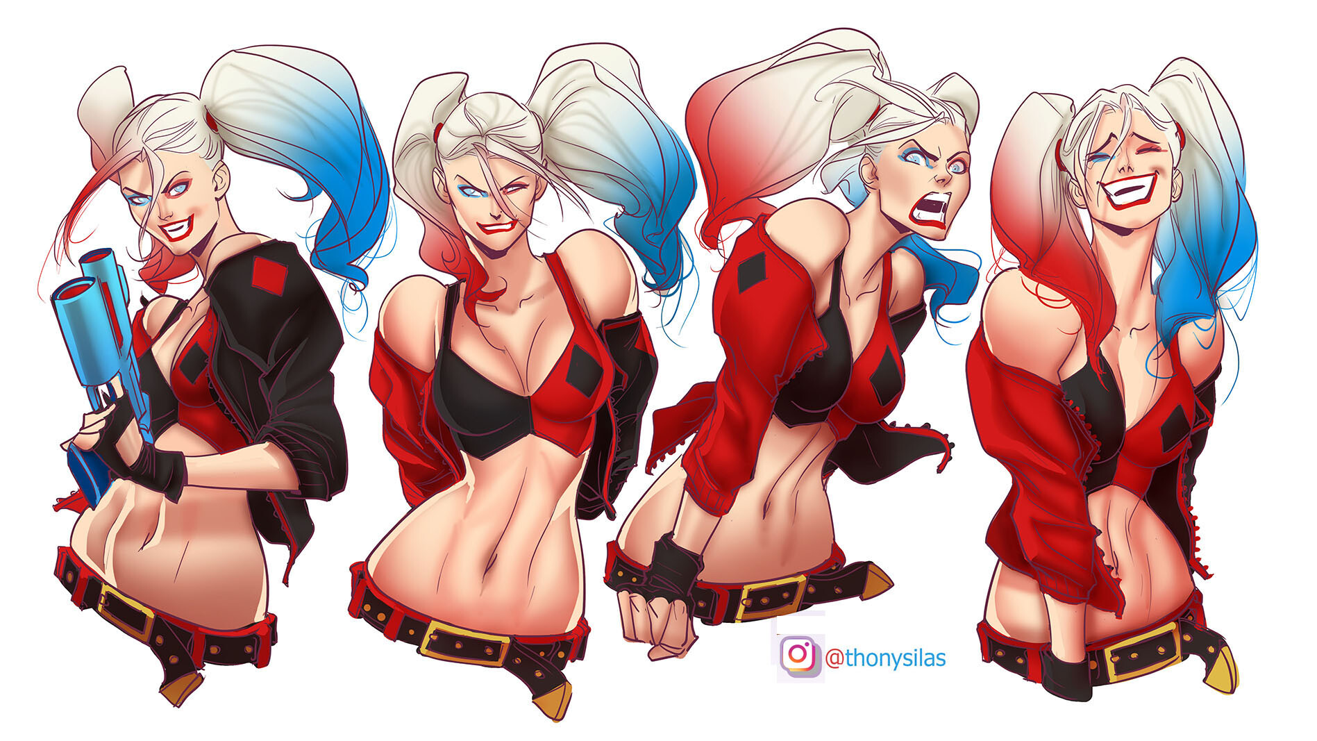 ArtStation - Harley Quinn - Character Study