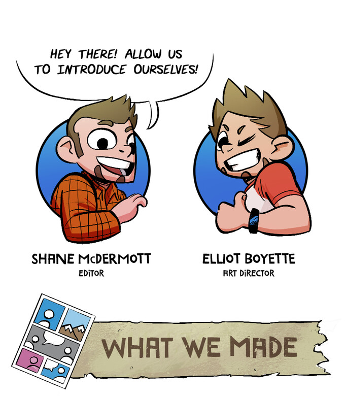 Intro to the Kickstarter page