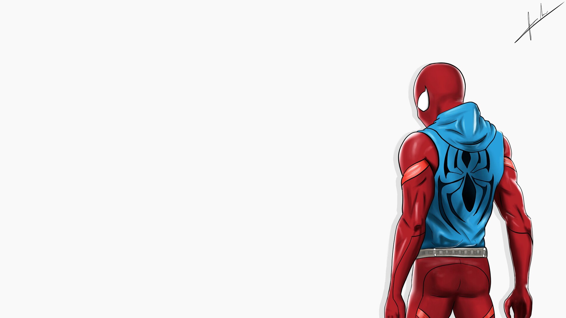 Artstation Scarlet Spider Faiz Alam