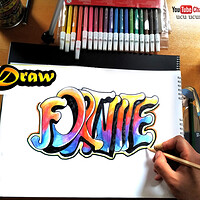 Artstation How To Draw Fortnite Logo Battle Royal Art