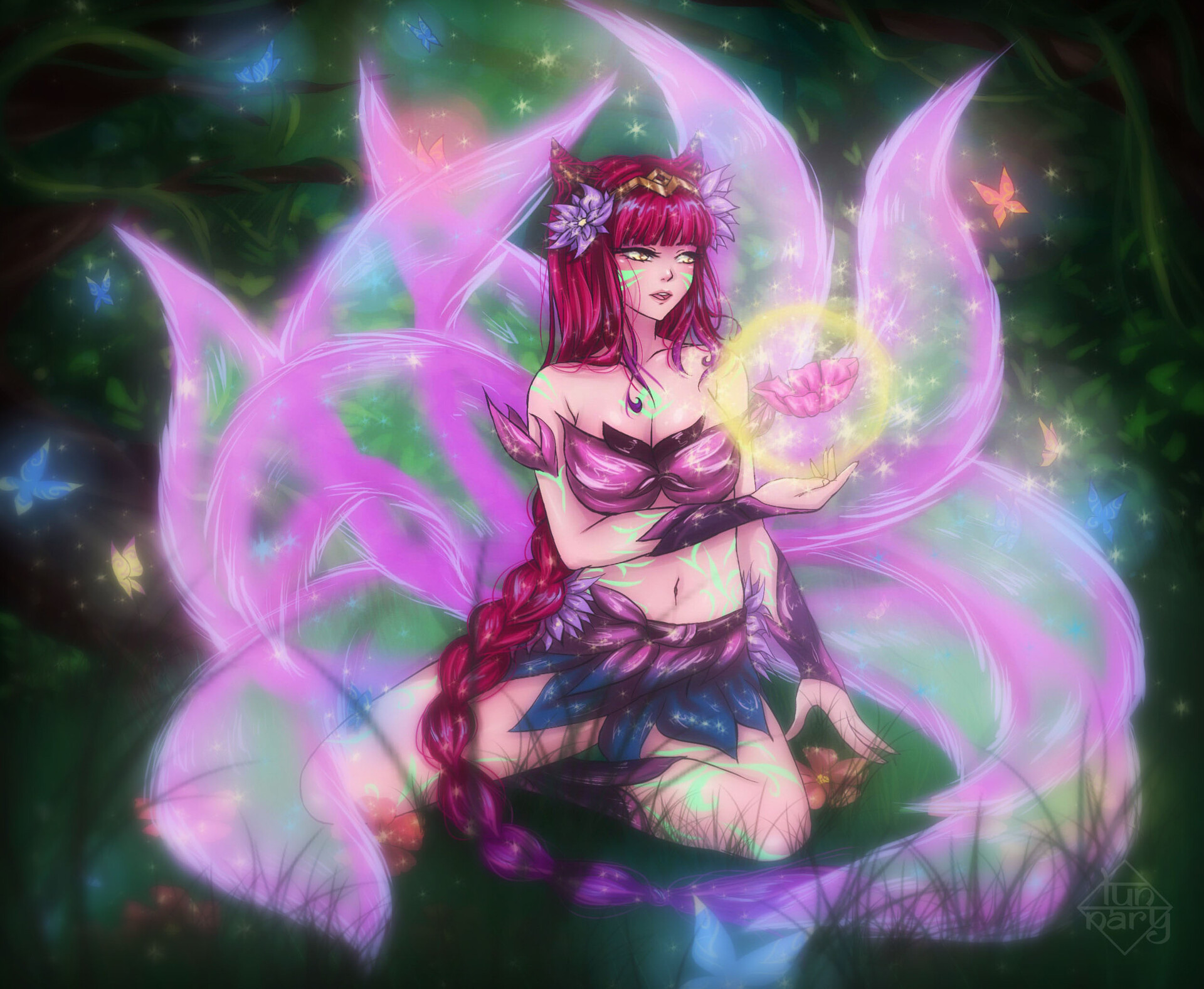 Ари дух цветения цветовые схемы